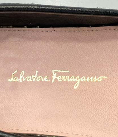 Salvatore Ferragamo エスパドリーユスリッポン ガンチーニ レディース SIZE 7 サルヴァトーレフェラガモ