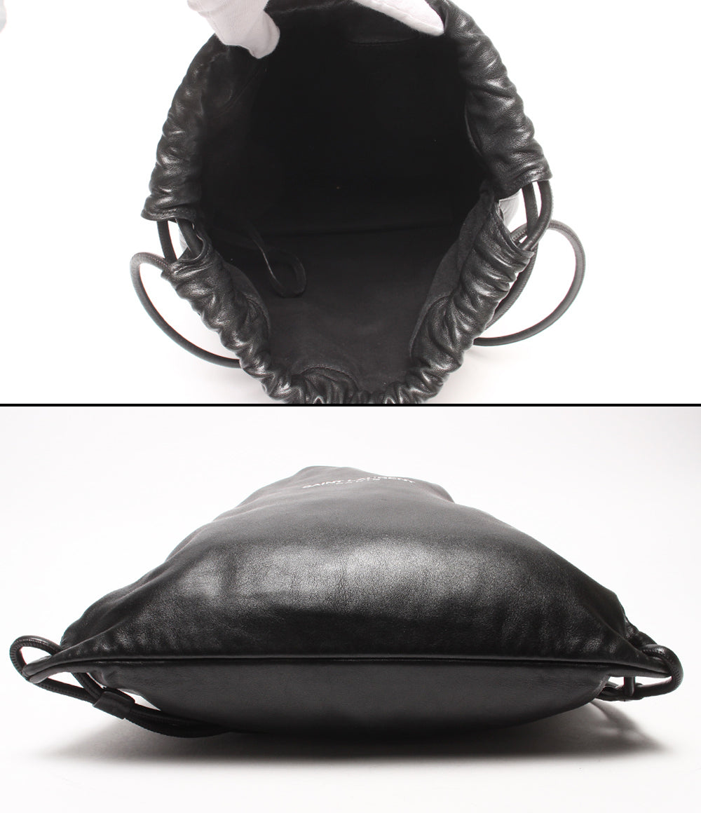 美品 SAINT LAURENT PARIS ナップサック バックパック テディ ナップサック レディース サンローランパリ