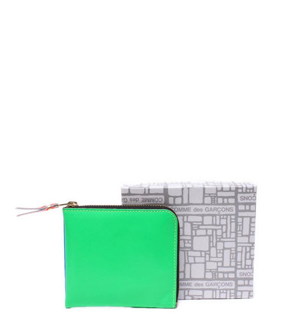 コムデギャルソン L字ファスナー財布 コンパクトウォレット ネオンカラー ユニセックス COMME des GARCONS
