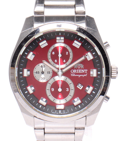 ORIENT 腕時計 クオーツ レッド TTOU-C0 メンズ オリエント