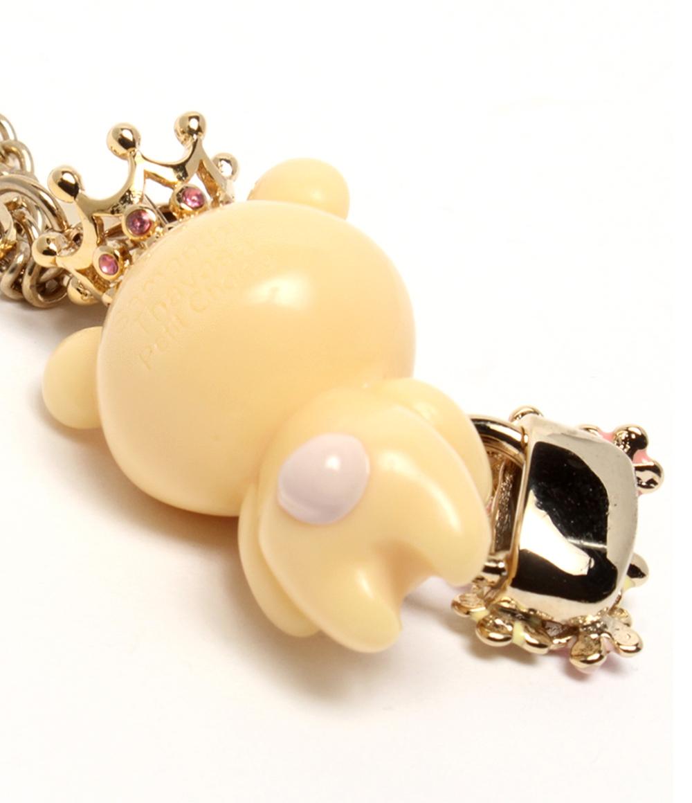 美品 Samantha Thavasa petit Choice バッグチャーム ストラップ ベアモチーフ セット レディース サマンサタバサプチチョイス
