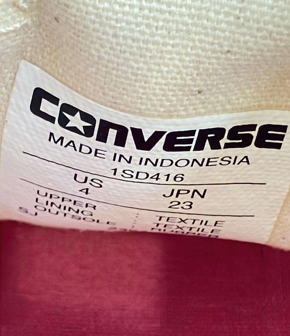 美品 CONVERSE ハイカットスニーカー × X-girl 1SD416 レディース SIZE 23.0 (M) コンバース