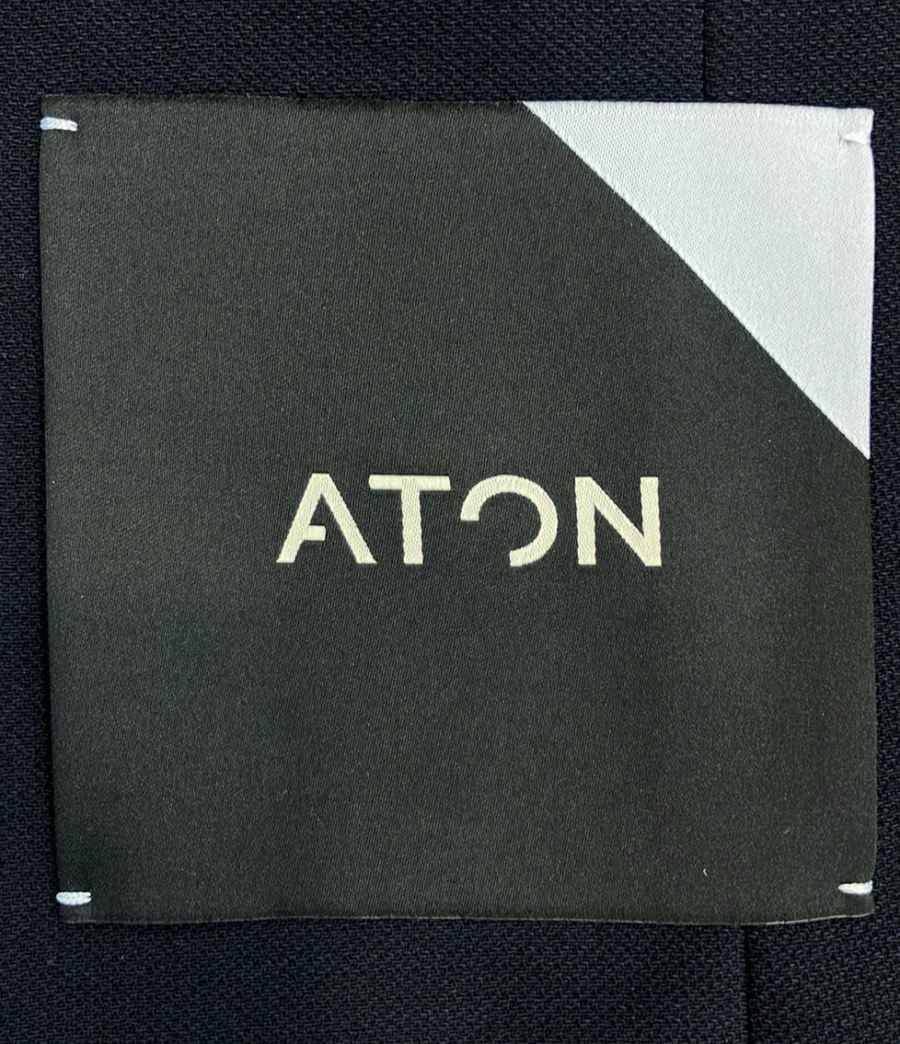 ATON ノーカラージャケット ユニセックス SIZE 2 (S) エイトン