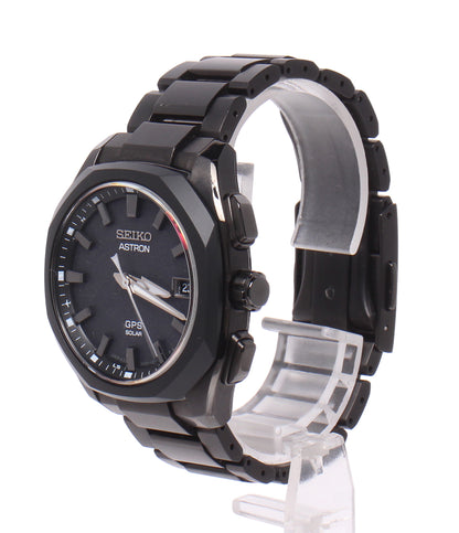 SEIKO 腕時計 アストロン ASTRON GPSソーラー ブラック 3X22-0AD0 メンズ セイコー