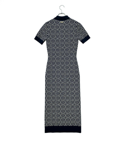 美品 MICHAEL KORS 半袖ニットワンピース JF4820FJL レディース SIZE XS マイケルコース