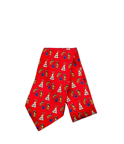 美品 HERMES ネクタイ シルク 100% 7564 SA メンズ エルメス