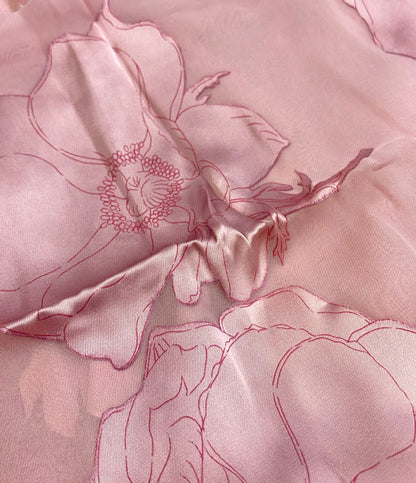 美品 Salvatore Ferragamo ストール 花柄 レディース サルヴァトーレフェラガモ