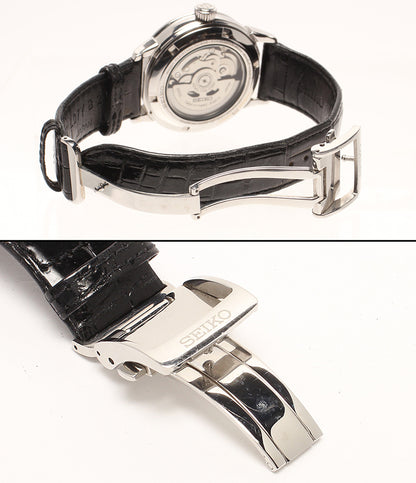 SEIKO 腕時計 プレザージュ 自動巻き ホワイト SARX027 メンズ セイコー