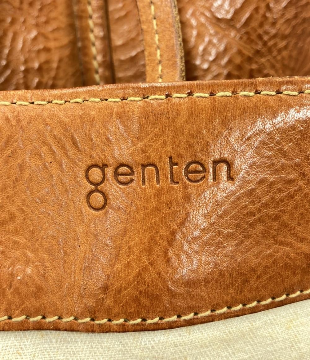 ゲンテン レザートートバッグ レディース genten