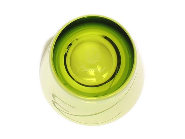 Baccarat グラス タンブラー モザイク Bマーク ライトグリーン バカラ