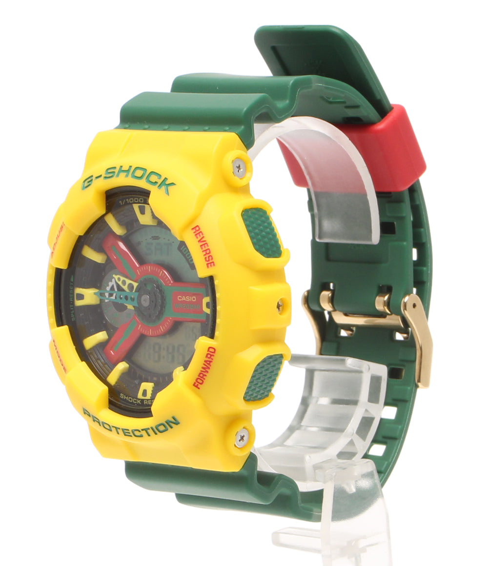 美品 CASIO 腕時計 G-SHOCK ラスタファリア クオーツ GA-110RF メンズ レディース カシオ
