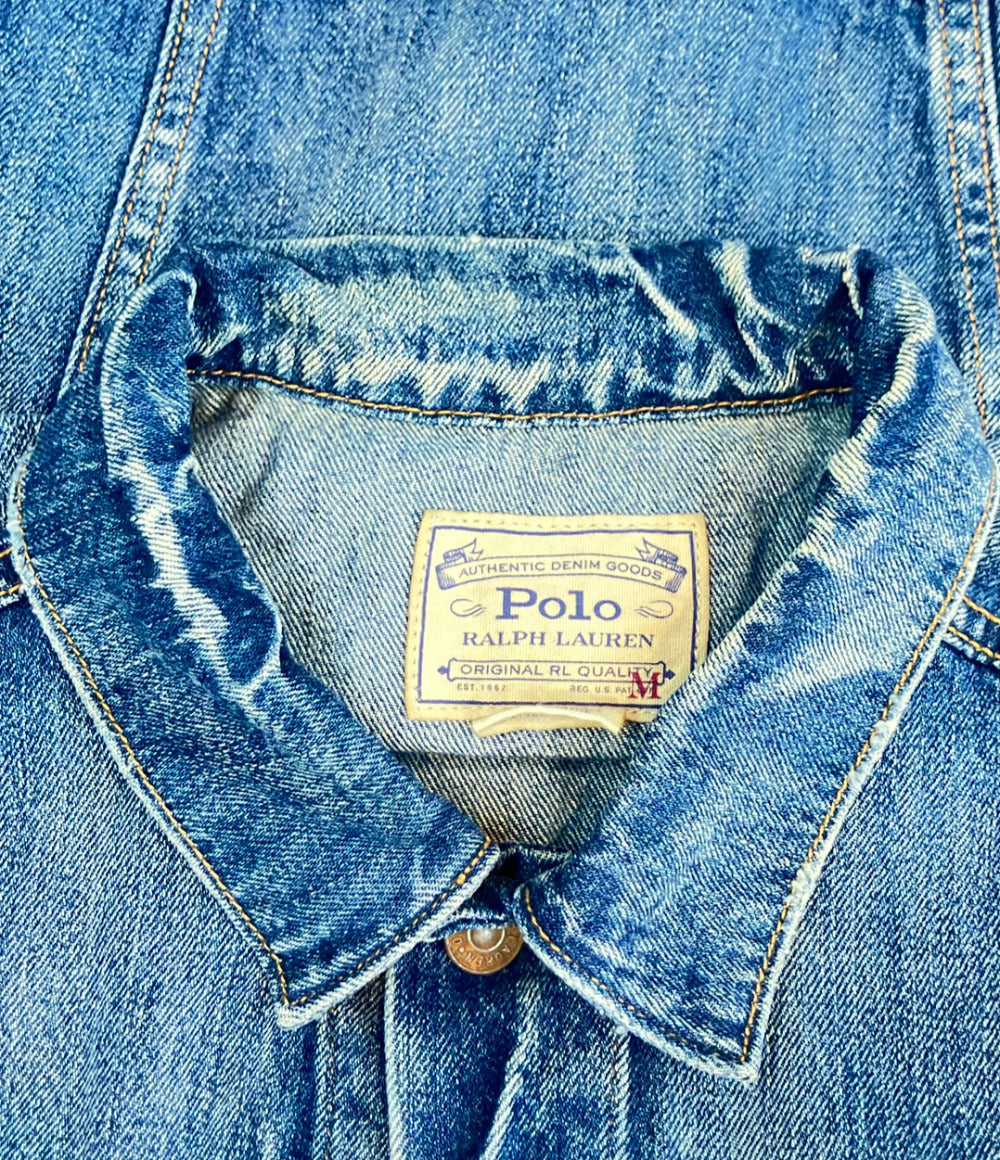 美品 POLO RALPH LAUREN デニムジャケット メンズ SIZE M ポロ・ラルフローレン