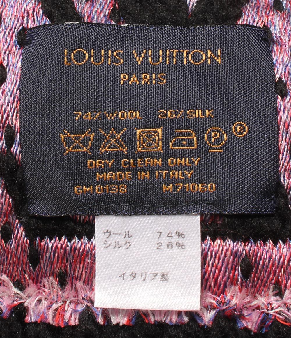 ルイ・ヴィトン マフラー エシャルプ ロゴマニア LVストーリーズ M71060 レディース LOUIS VUITTON