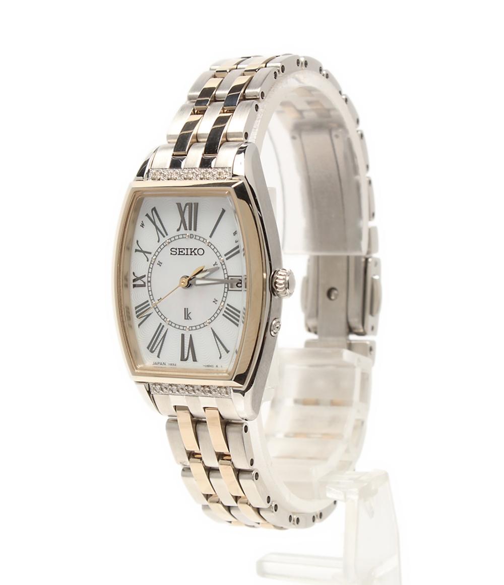 SEIKO セイコー lk ルキア ソーラー 1B32-0XA0 1454 SEIKO 腕時計 lk ルキア ソーラー シェル 1B32-0AR0 レディース