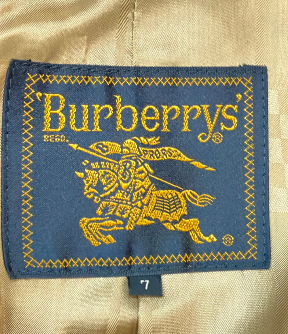 BURBERRY ステンカラーコート キャメルカラー FNA76-901 レディース SIZE 7 (S) バーバリー