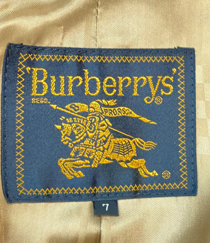 BURBERRY ステンカラーコート キャメルカラー FNA76-901 レディース SIZE 7 (S) バーバリー