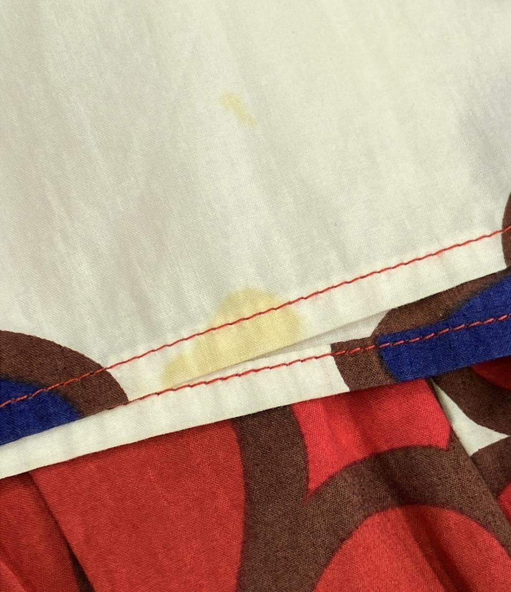 ミュウ ミュウ フレアスカート 花柄 レディース SIZE 40 (M) Miu Miu