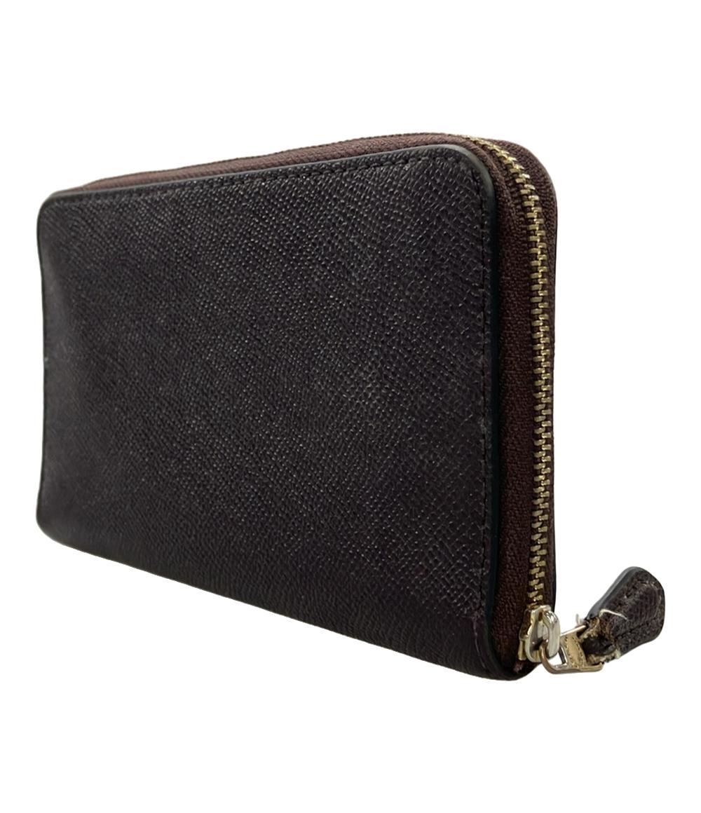 COACH ラウンドファスナー二つ折り長財布 レザー 58584 レディース コーチ