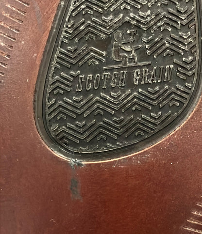 美品 SCOTCH GRAIN ローファー ウィングチップ メンズ SIZE 25.5 スコッチグレイン