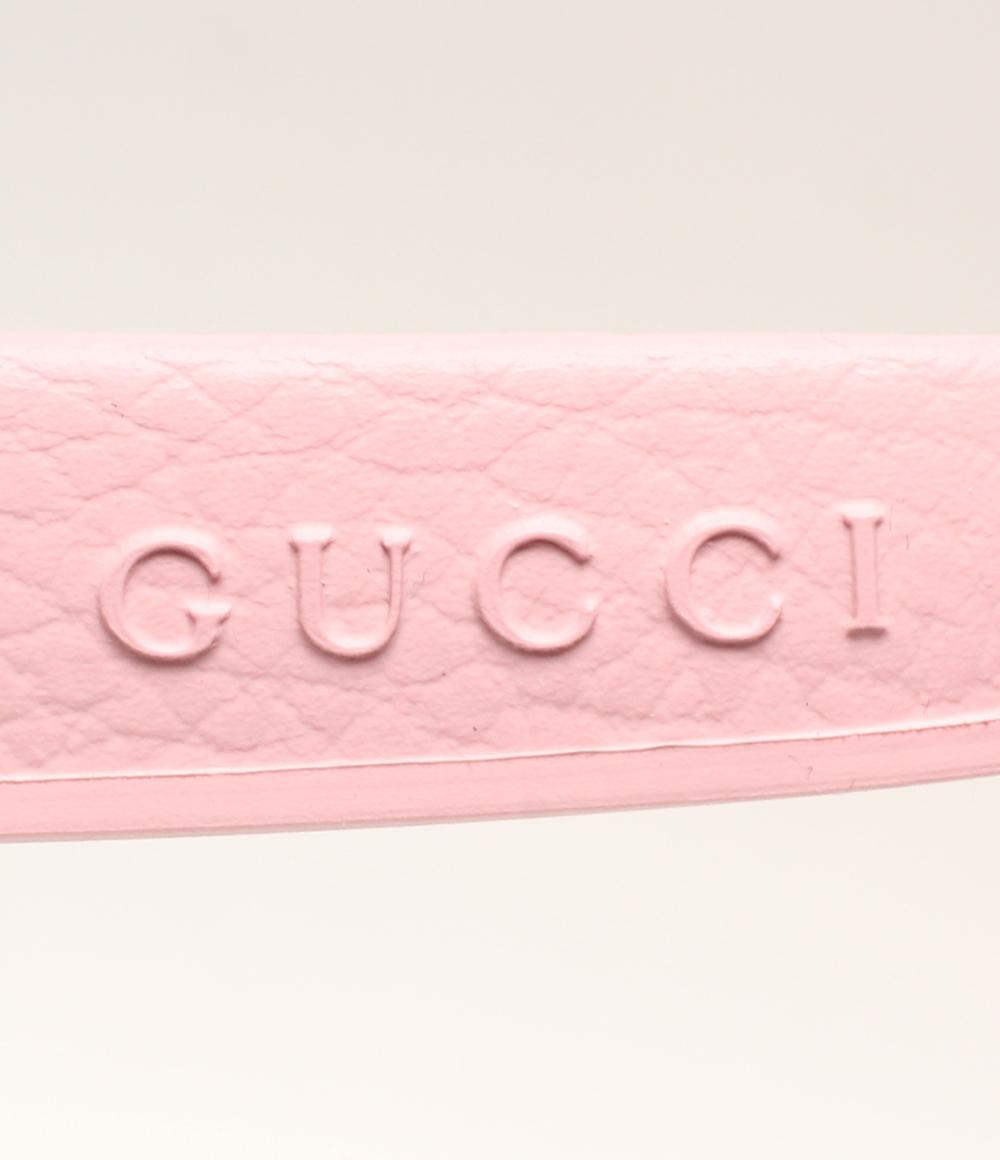 美品 グッチ スライドサンダル ピンク サイケデリック レディース SIZE 37 (L) GUCCI