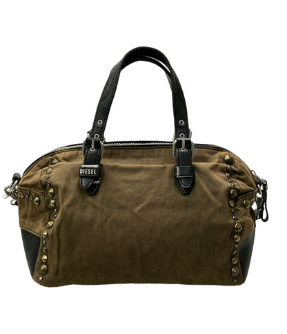 DIESEL ハンドバッグ ショルダーバッグ 2WAY 斜め掛け スタッズ レディース ディーゼル