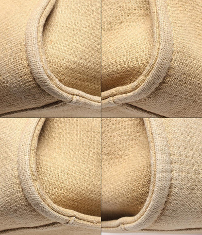 シャネル トートバッグ ショルダーバッグ シルバー金具 ドーヴィルトート キャンバス   レザー レディース CHANEL