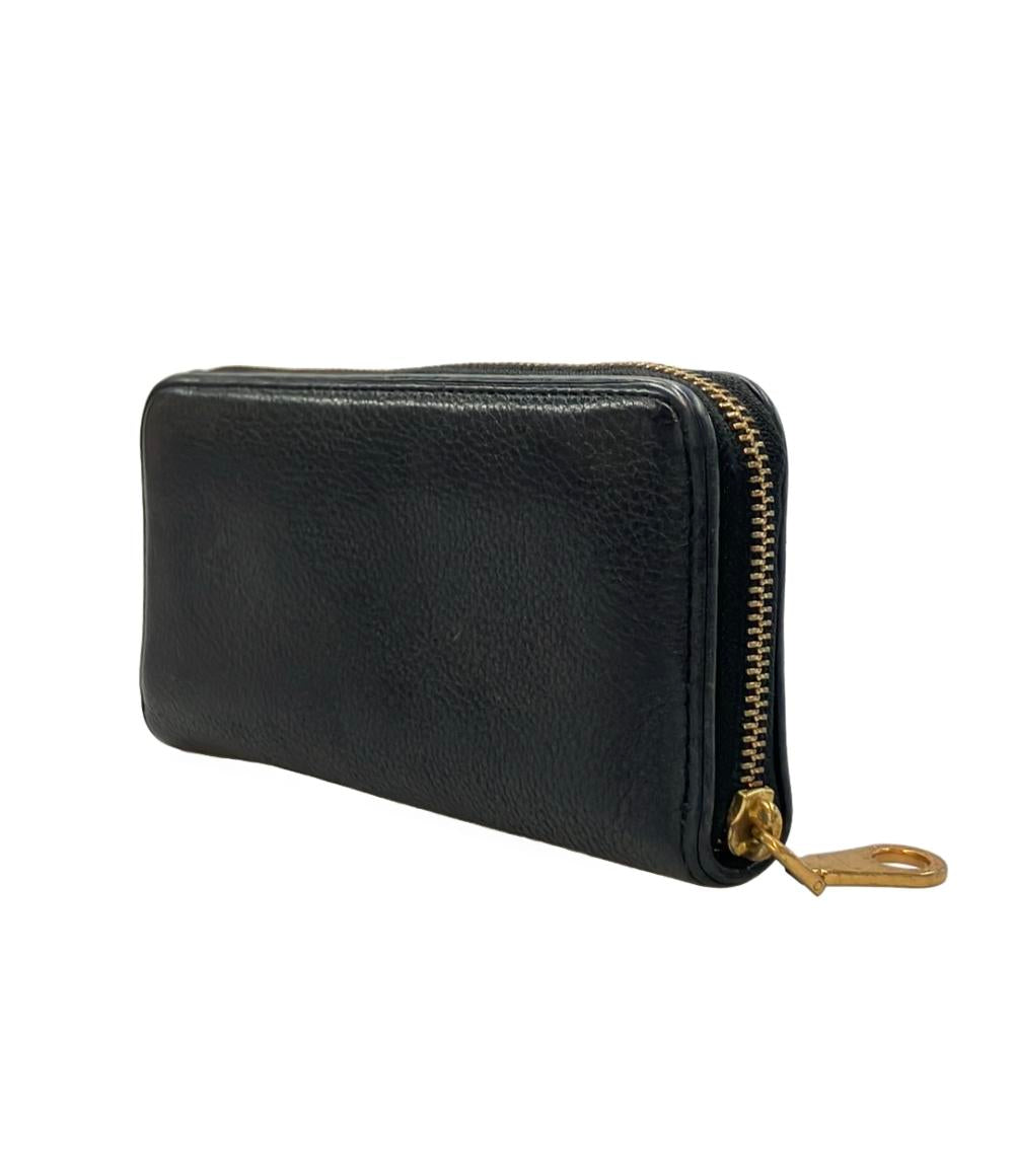 MARC JACOBS ブラック長財布 MARC JACOBS マークジェイコブス ラウンドファスナー 長財布 M0015119