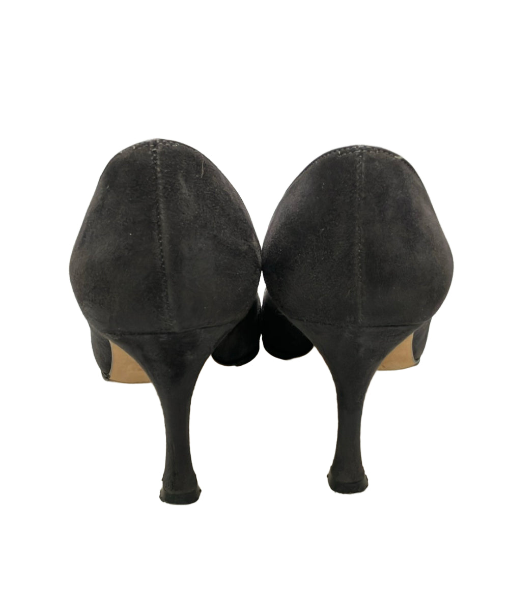 MANOLO BLAHNIK パンプス ハイヒール スエード レディース SIZE 36 マノロブラニク
