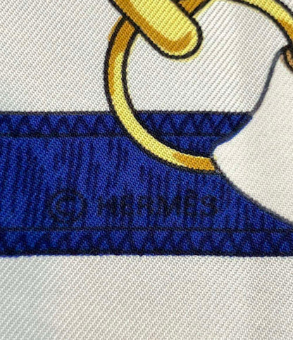 HERMES スカーフ シルク100% カレ90 Eperon dor レディース エルメス