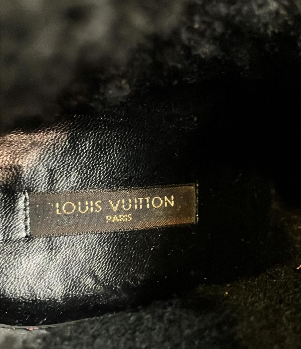 訳あり LOUIS VUITTON ウェッジブーツ レディース SIZE 34 (XS) ルイ・ヴィトン
