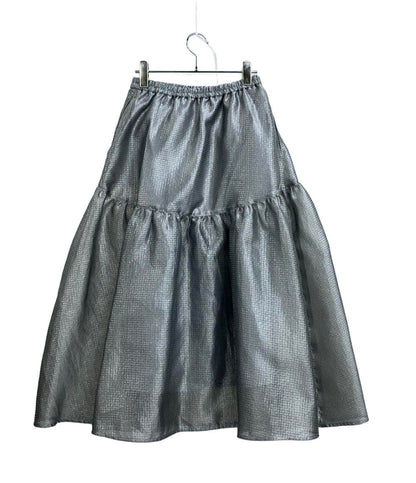 美品 UNITED ARROWS ジャガードスカート スケルトン シャイン 1524-2-150020 レディース SIZE 36 (S) ユナイテッドアローズ