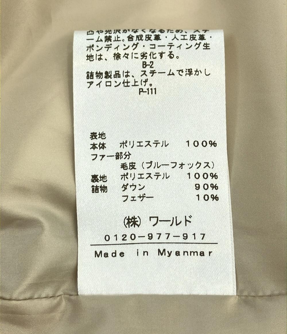 美品 インディヴィ ダウンコート レディース SIZE 40 (L) INDIVI