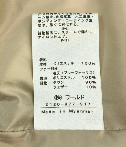 美品 インディヴィ ダウンコート レディース SIZE 40 (L) INDIVI