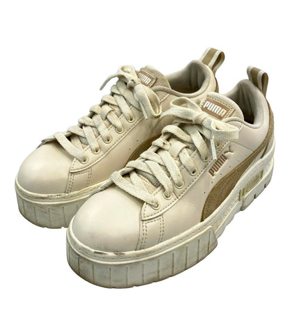 PUMA 厚底ローカットスニーカー MAYZE OW 393425-04 レディース SIZE 23.5 (M) プーマ