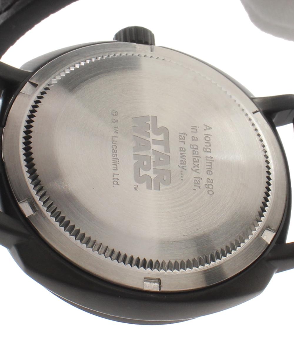 腕時計 STAR WARS 帝国軍 ミリタリーウォッチ クオーツ ブラック メンズ