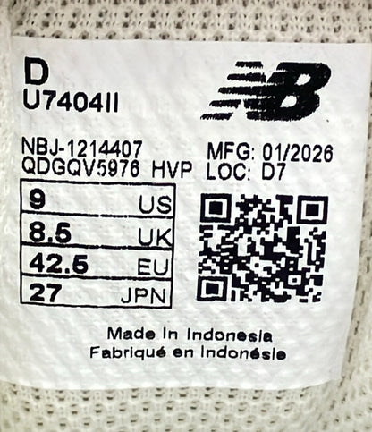 NEW BALANCE ローカットスニーカー Warm Skies 740 U7404II メンズ SIZE 27.0 ニューバランス