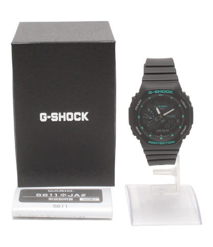 美品 カシオ 腕時計 G-SHOCK クオーツ ブラック GMA-S2100GA メンズ CASIO