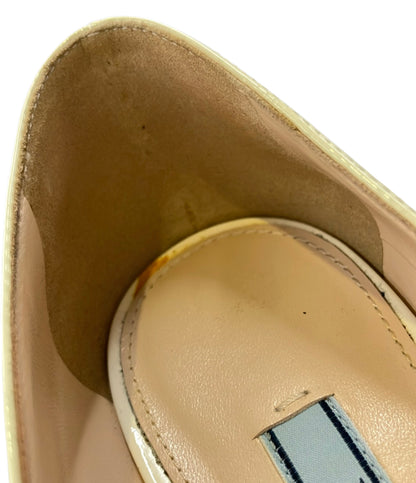 PRADA ポインテッドトゥエナメルパンプス レディース SIZE 37 1/2 プラダ