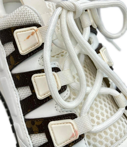 LOUIS VUITTON ローカットスニーカー シークレットインソール ランアウェイライン CL 1118 レディース SIZE 37 1/2 (L) ルイ・ヴィトン