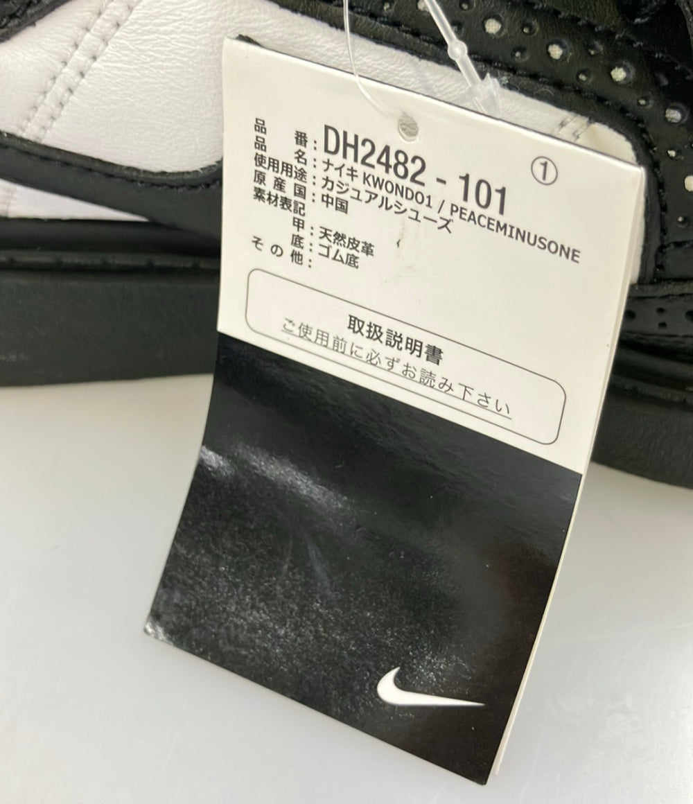 美品 NIKE ローカットスニーカー × PEACEMINUSONE KWONDO 1 DH2482-101 メンズ SIZE 25.5 (S) ナイキ