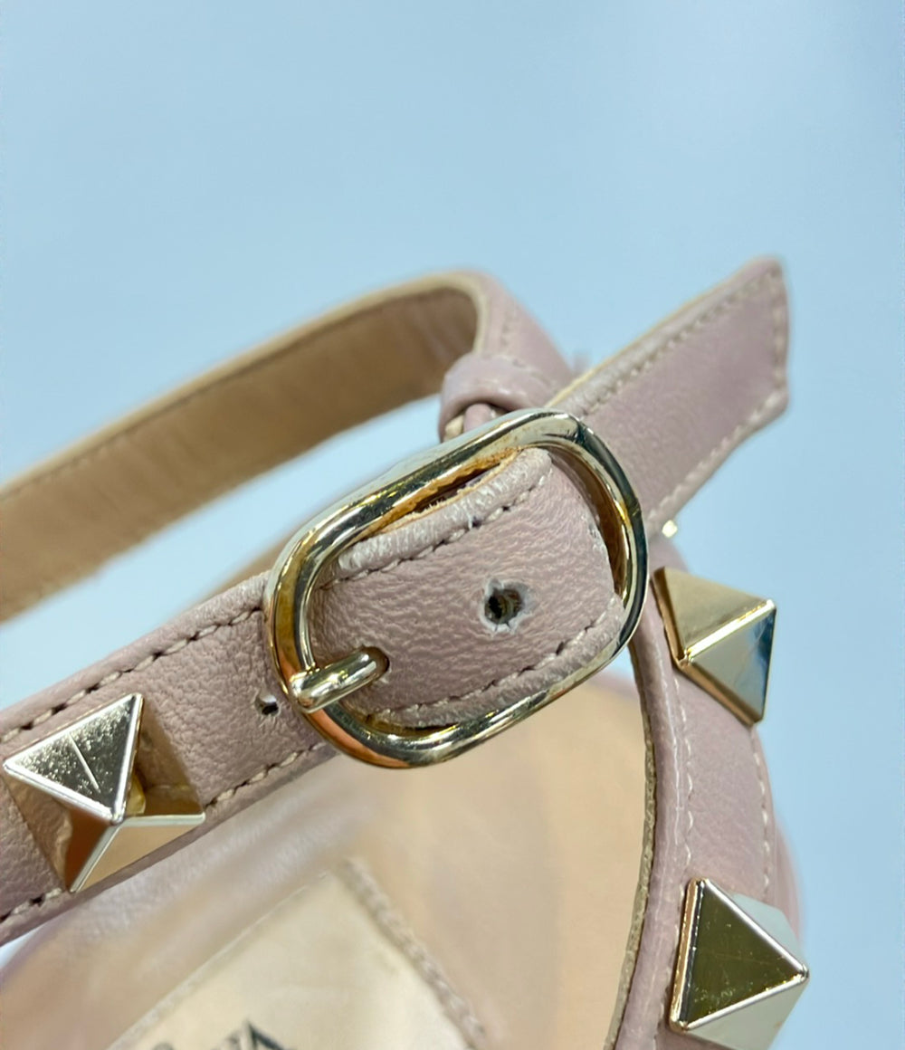 Valentino Garavani ストラップパンプス ロックスタッズ レディース SIZE 38 (24cm) ヴァレンティノ・ガラヴァーニ