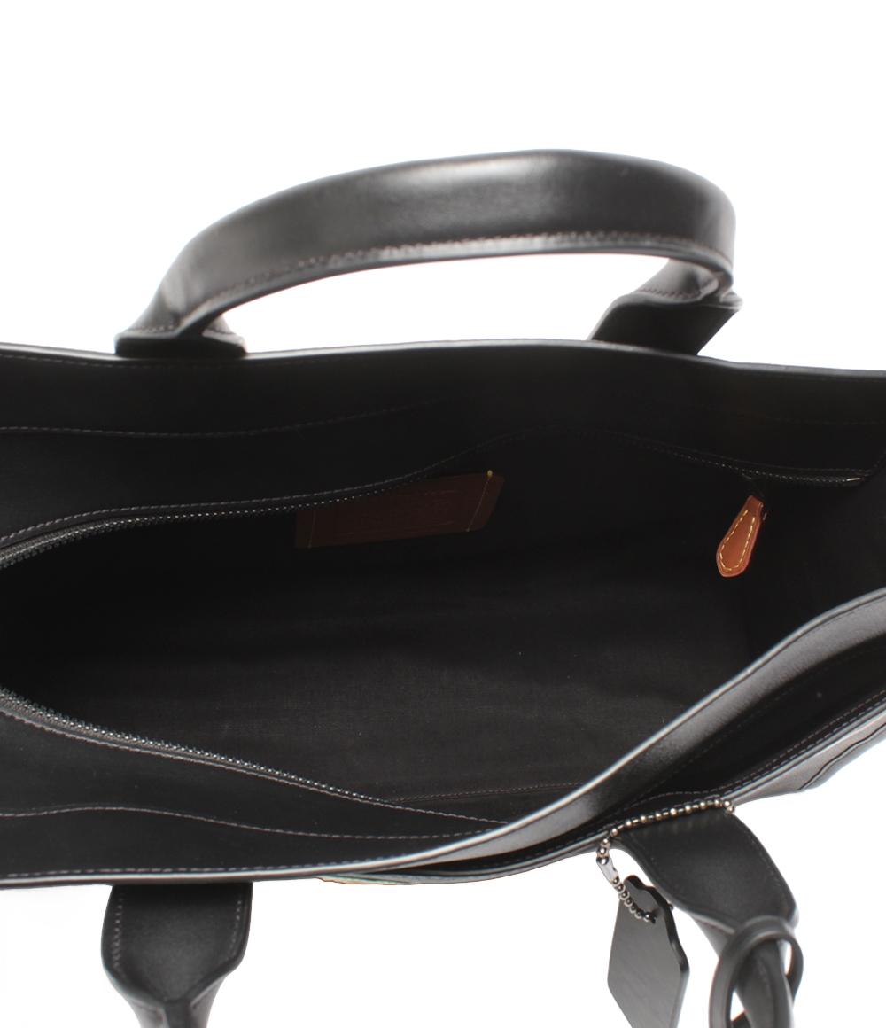 美品 コーチ 2wayトートバッグ ショルダーバッグ 斜め掛け シグネチャー CBF12 メンズ COACH