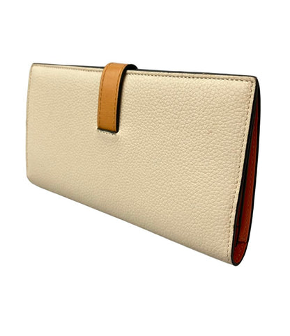美品 ロエベ 二つ折り長財布 レディース LOEWE