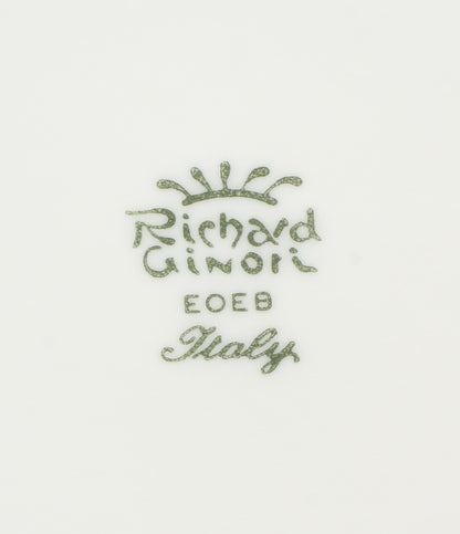 美品 Richard Ginori プレート 皿 2点セット 20cm ロイヤルブルー リチャードジノリ