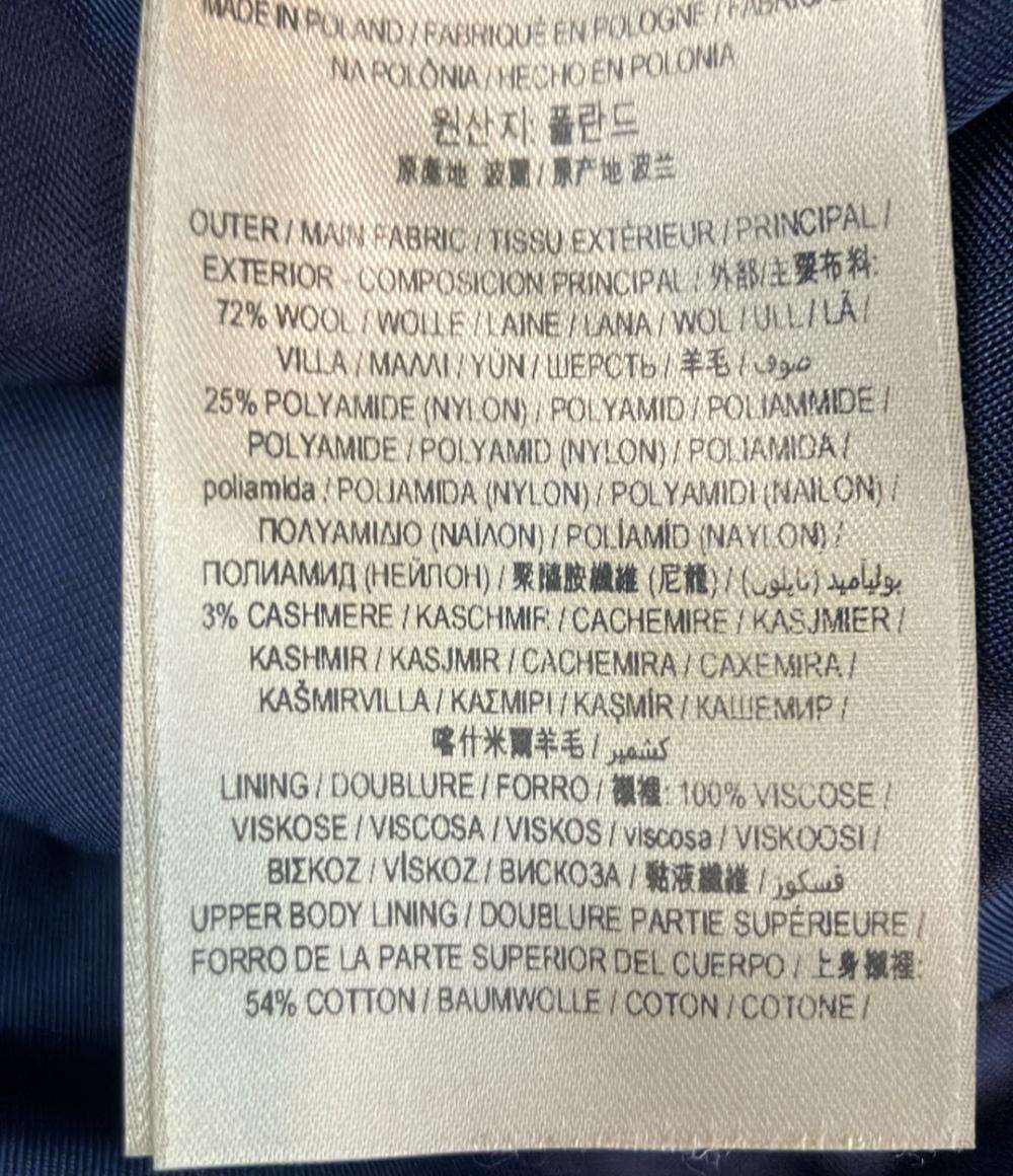 BURBERRY LONDON ピーコート ダブルブレスト 裏地バーバリーチェック ミドル丈 レディース SIZE 38 (S) バーバリーロンドン
