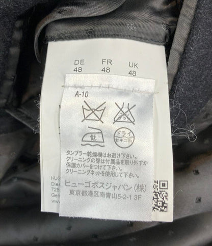 訳あり HUGO BOSS チェスターコート メンズ SIZE FR 48 (L) ヒューゴボス