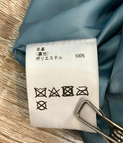 Diagram GRACE CONTINENTAL ダブルライダースジャケット ラムレザー レディース SIZE 38 (S) ダイアグラムグレースコンチネンタル