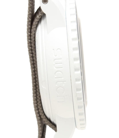 ブランパン スウォッチ 腕時計 Fifty Fathoms Collection Antarctic Ocean 自動巻き SO35N100 レディース Blancpain Swatch