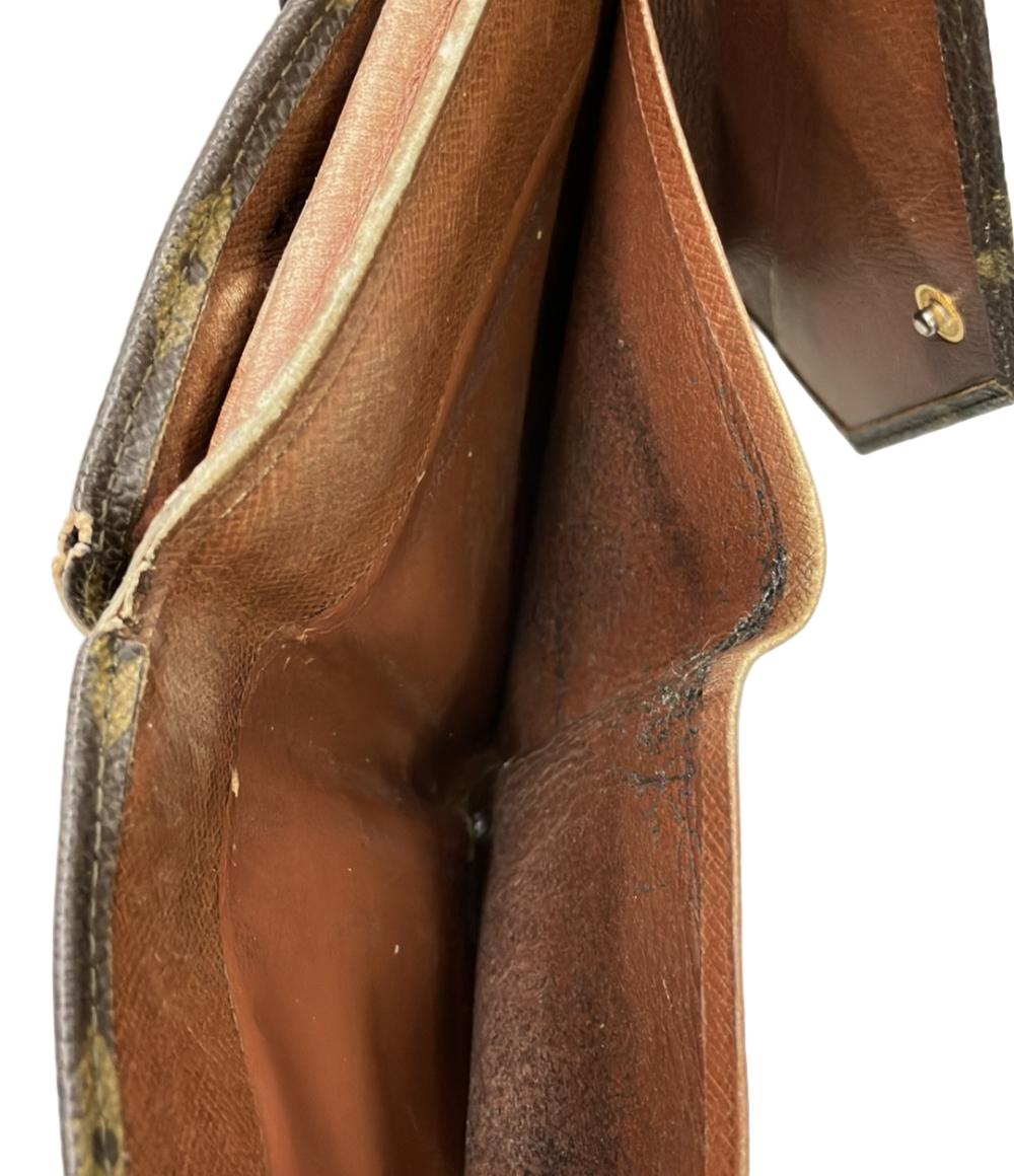 LOUIS VUITTON ダブルホック 二つ折り財布 モノグラム ポルトモネ ビエ M61660 レディース ルイ・ヴィトン