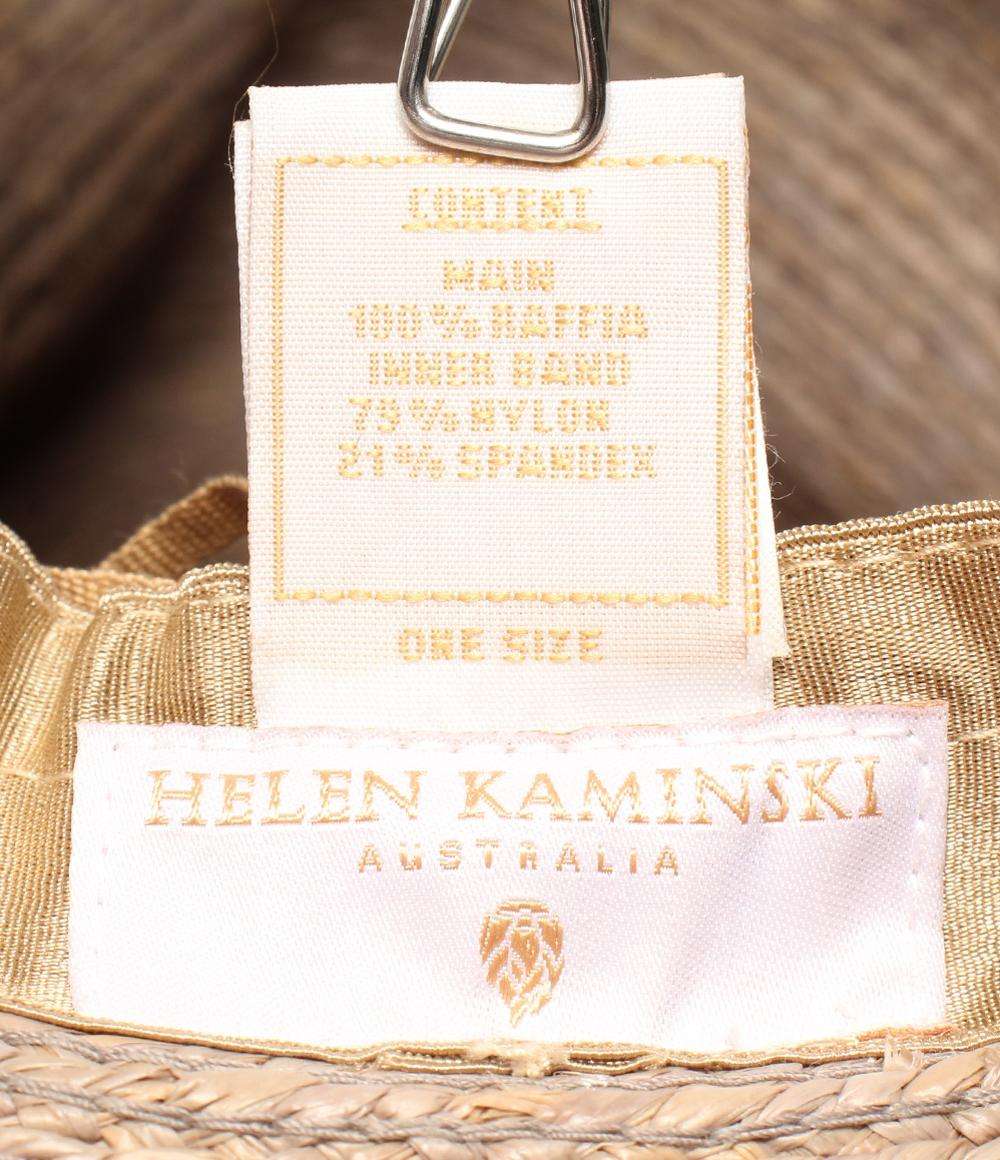 ヘレンカミンスキー 麦わら帽子 ストローハット レディース SIZE one size HELEN KAMINSKI